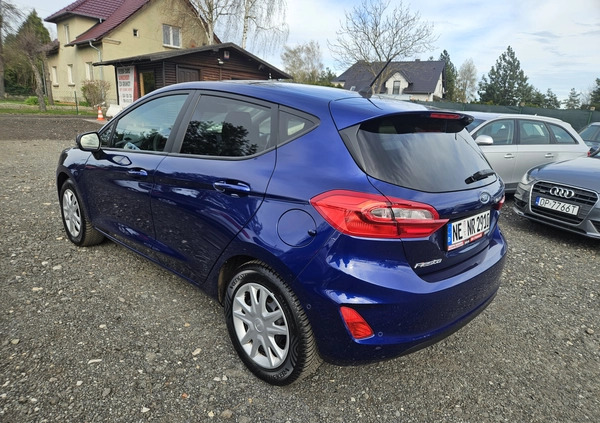 Ford Fiesta cena 38999 przebieg: 69000, rok produkcji 2017 z Opole małe 172